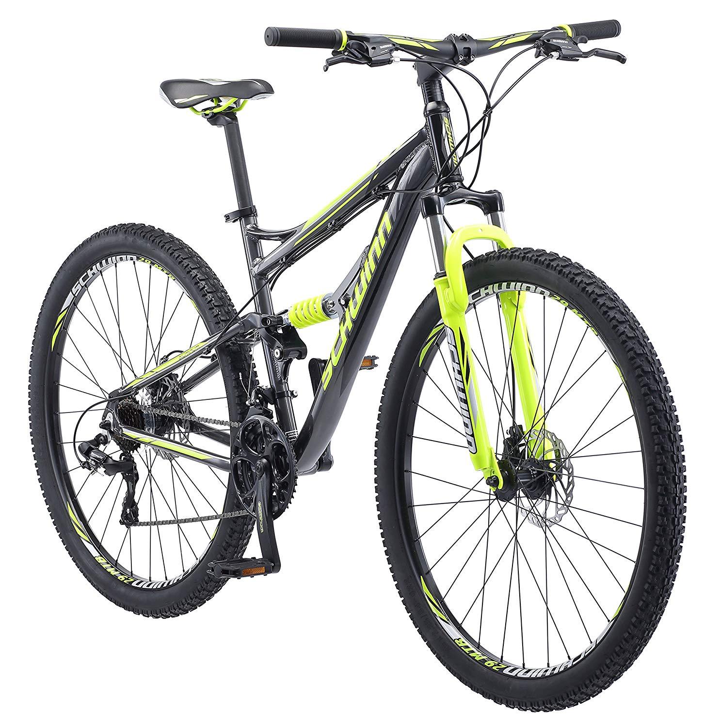 Utheing 20inch Wheel Folding Bike 6 Speed Mountain Bicycle Cycling Steel Frame Double Disk, Silver