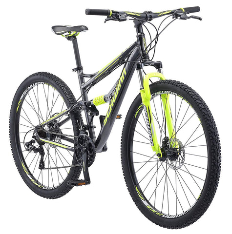 Utheing 20inch Wheel Folding Bike 6 Speed Mountain Bicycle Cycling Steel Frame Double Disk, Silver